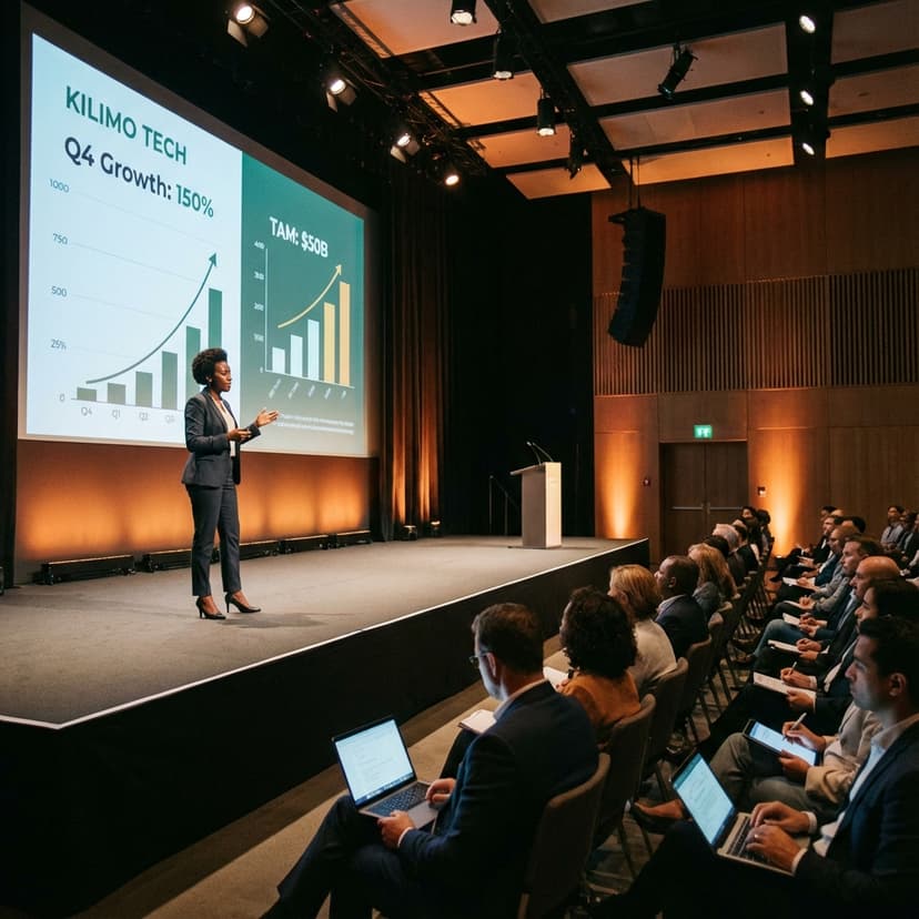 Founder Pitching to Investors